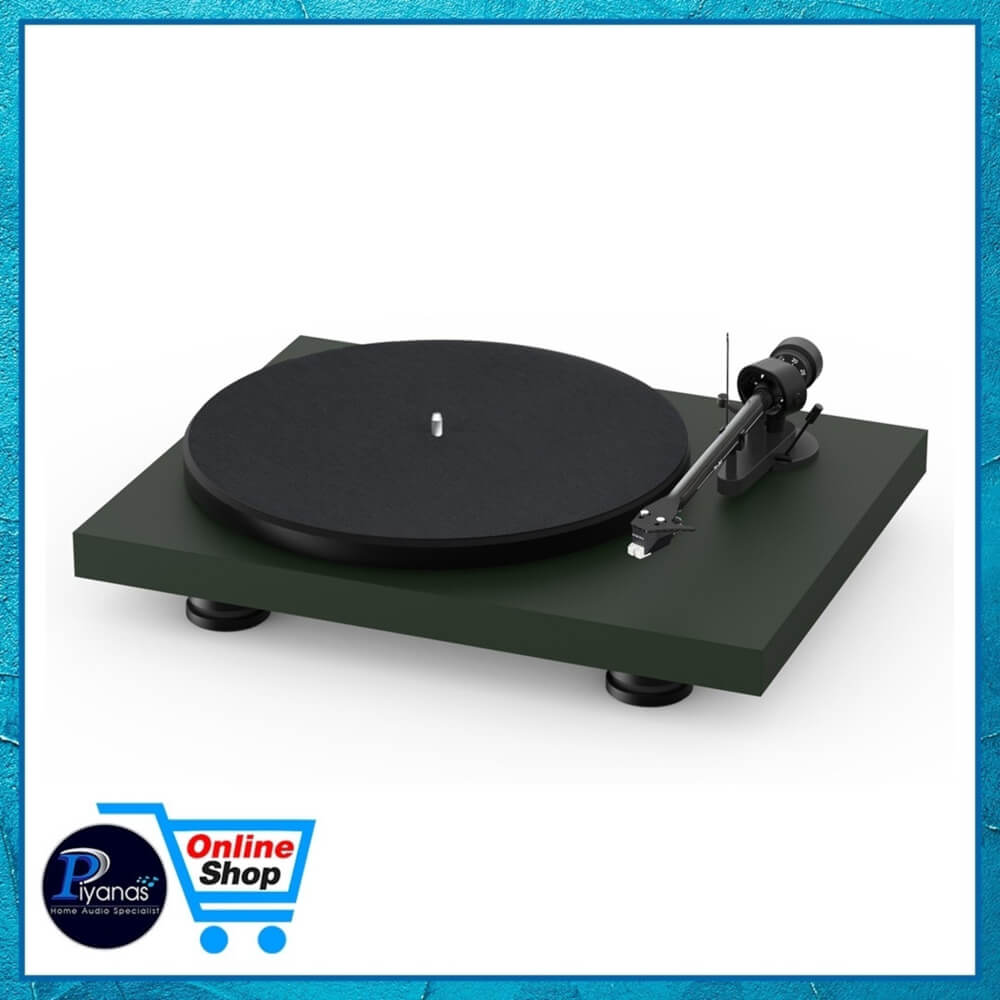 เครื่องเล่นแผ่นเสียง PROJECT : DEBUT CARBON EVO (พร้อมหัวเข็ม ORTOFON รุ่น 2M RED) (SATIN GREEN)